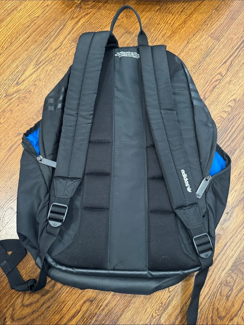 adidas Black Classic Trefoil Backpack -
